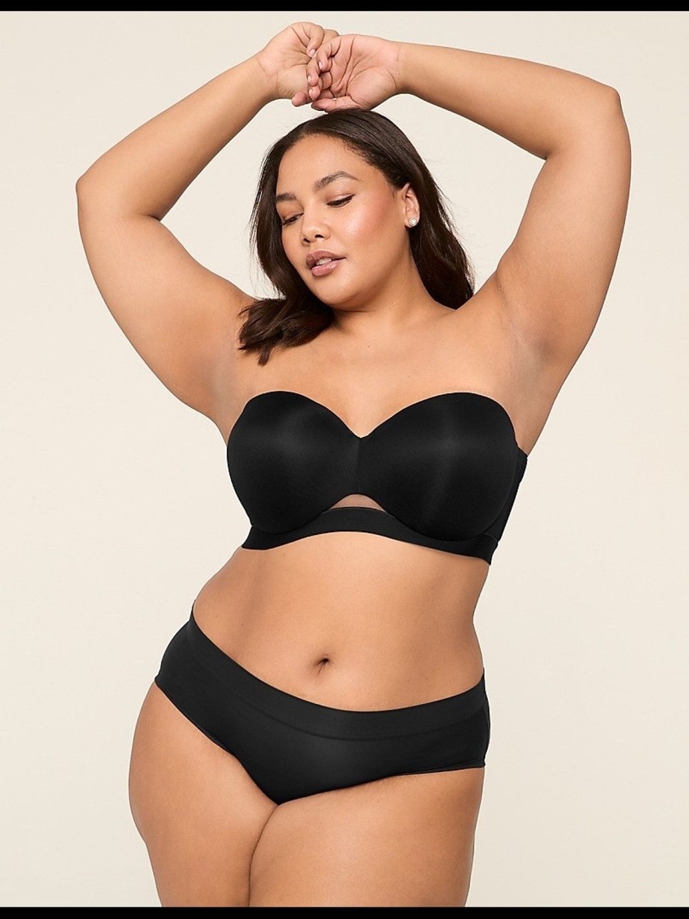 2 NWT Lane Bryant Cacique Comfort Bliss Multi-Way Strapless Bras 48B Sold As Set